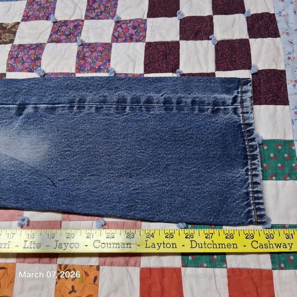 Levi's Men's Bootcut Jeans Blue - Picture 10 of 12